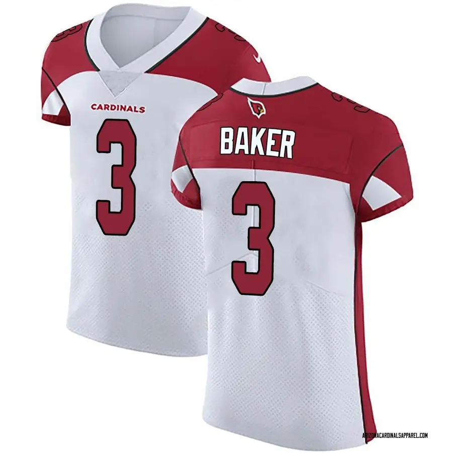 Youth Nike Budda Baker White Arizona Cardinals Game Jersey Size: Medium