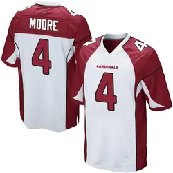 Men's Arizona Cardinals Rondale Moore Nike White Game Jersey