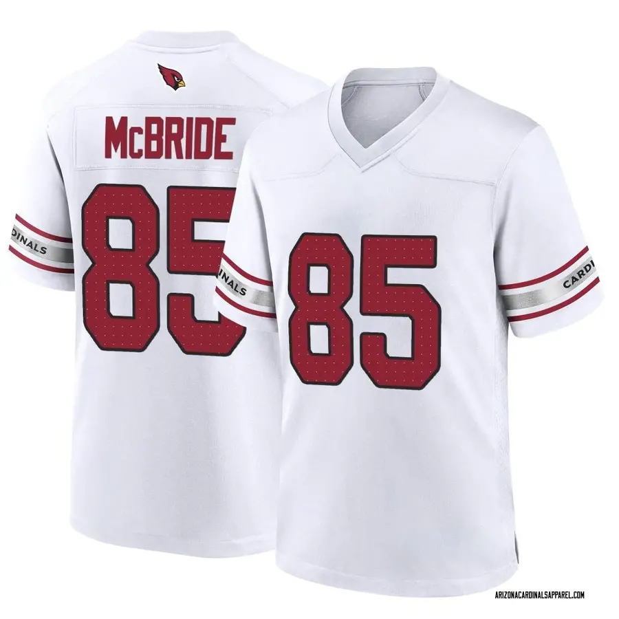 Nike Trey McBride Arizona Cardinals Youth Game White Jersey